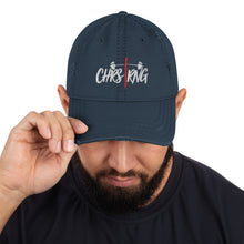 Load image into Gallery viewer, CHRSTRNG Distressed Dad Hat