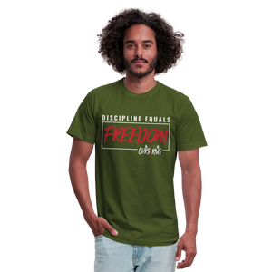 CHRSTRNG Unisex Jersey T-Shirt by Bella + Canvas - olive