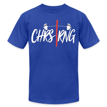 Load image into Gallery viewer, CHRSTRNG Unisex Jersey T-Shirt by Bella + Canvas - royal blue