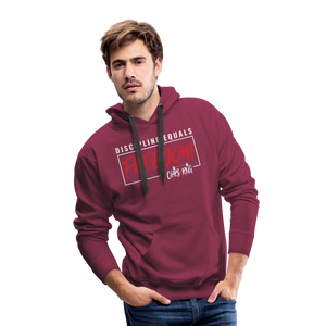 CHRSTRNG Men’s Premium Hoodie - burgundy