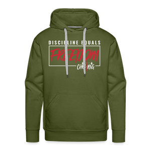 CHRSTRNG Men’s Premium Hoodie - olive green