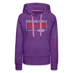 CHRSTRNG Women’s Premium Hoodie - purple 