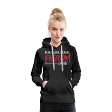 Load image into Gallery viewer, CHRSTRNG Women’s Premium Hoodie - black