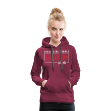 Load image into Gallery viewer, CHRSTRNG Women’s Premium Hoodie - burgundy