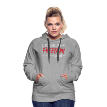 Load image into Gallery viewer, CHRSTRNG Women’s Premium Hoodie - heather grey