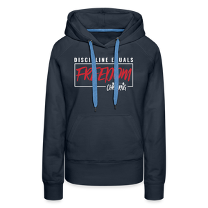 CHRSTRNG Women’s Premium Hoodie - navy