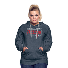 Load image into Gallery viewer, CHRSTRNG Women’s Premium Hoodie - heather denim